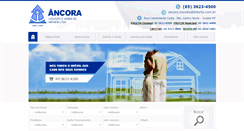 Desktop Screenshot of ancoraimoveis.com
